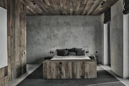 Bê tông và gỗ: Sự kết hợp tương phản cho không gian sống cá tính và ấm áp