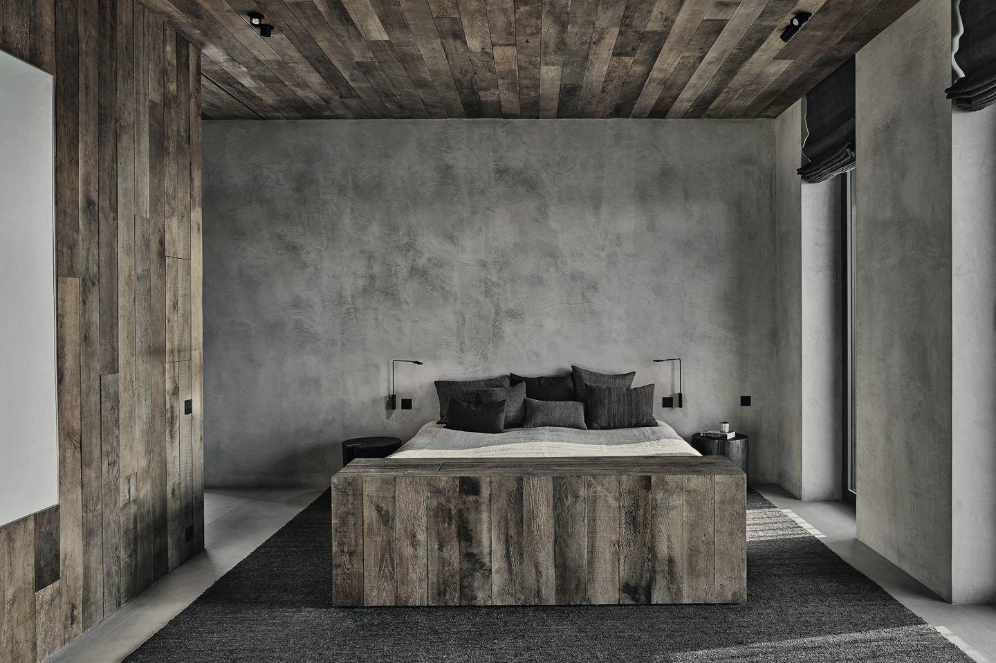 Bê tông và gỗ: Sự kết hợp tương phản cho không gian sống cá tính và ấm áp