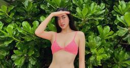 Lương Thùy Linh tung loạt ảnh khoe dáng khiến Mai Phương Thúy, Tiểu Vy phải trầm trồ