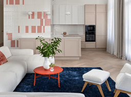 Căn hộ 200m² chuẩn nhà của người có gu, dùng màu pastel nhẹ nhàng nhưng không thiếu điểm nhấn