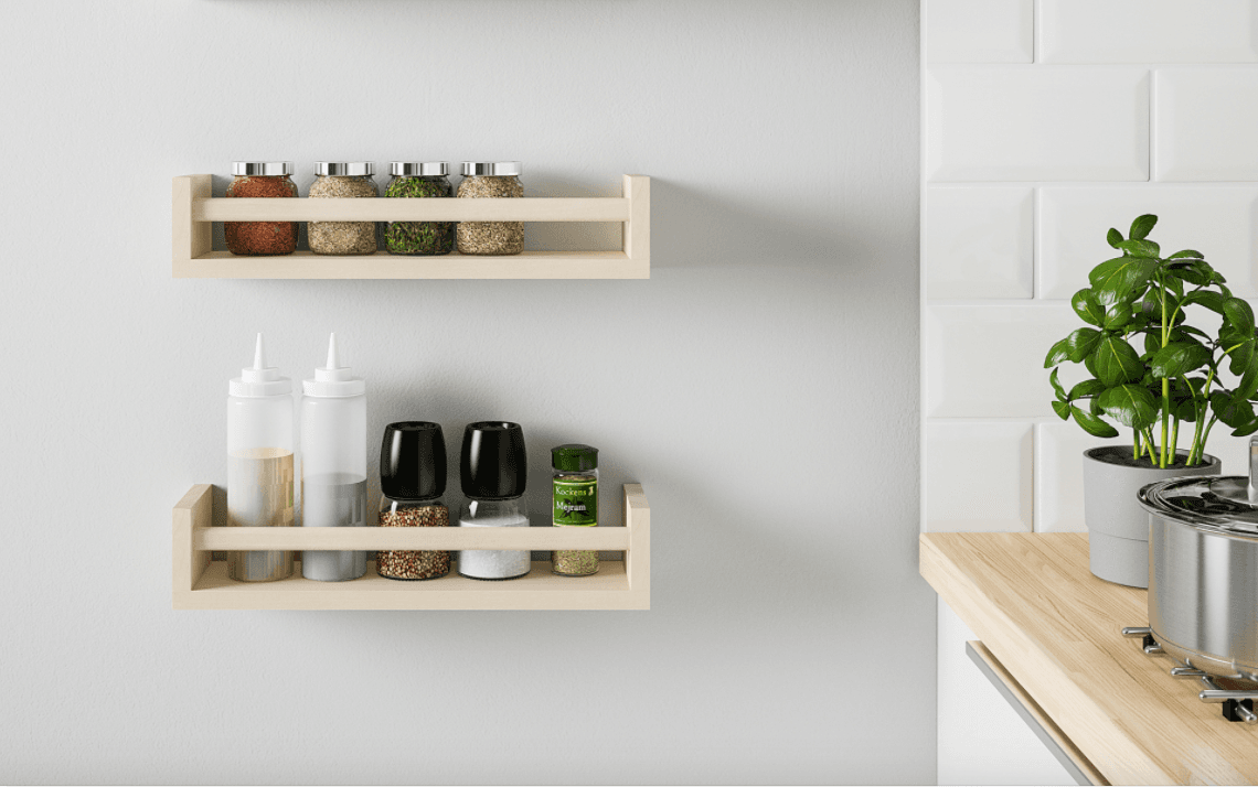 1 thiết kế kệ đựng gia vị của IKEA và 10 chức năng lưu trữ sáng tạo khác rất đáng tham khảo