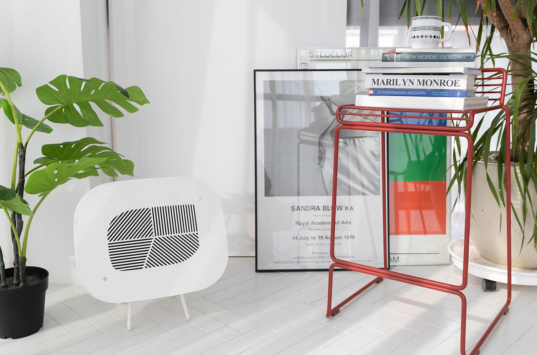 Löv, chiếc máy lọc không khí lấy cảm hứng từ chiếc lá xinh như đồ trang trí nhà