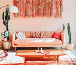 Sofa màu sắc để kéo rực rỡ vào phòng khách ngày Tết, tại sao không?