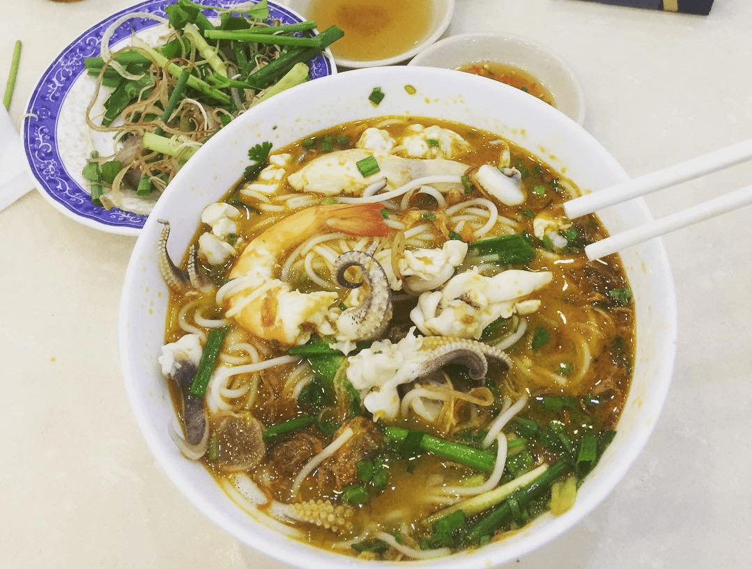 Bún súng, món bún lạ nhưng nịnh miệng của phố biển Vũng Tàu