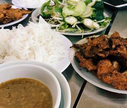 Bún chả chấm chẻo lạc, món ăn lạ và quen, đã nếm là rất khó quên ở Nghệ An