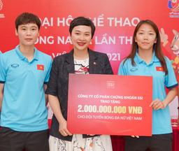 ĐT nữ Việt Nam nhận thưởng nóng ngay trước chung kết với Thái Lan