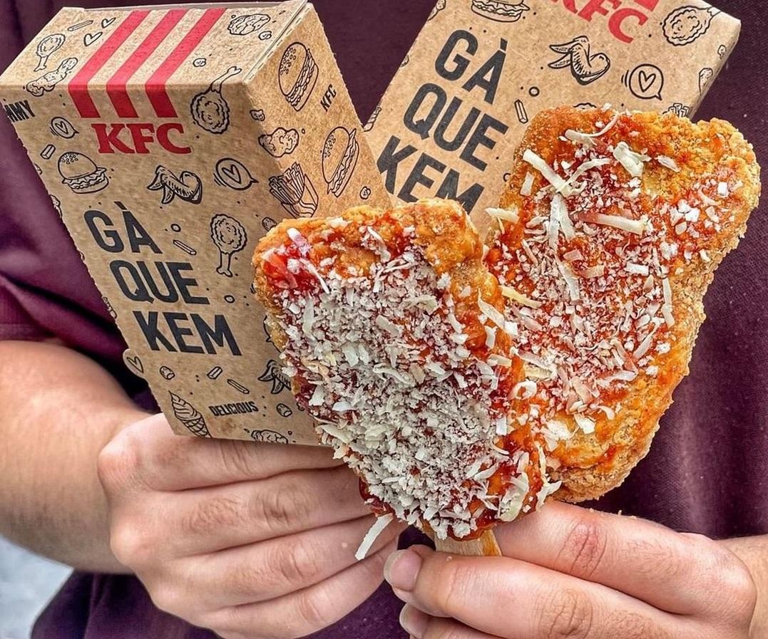 KFC ra mắt gà que kem, là kem hay là gà, ăn liệu có ngon?