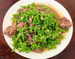 Cách làm thiên lý xào thịt bò đậm đà đưa cơm ngày se lạnh