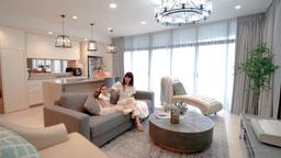 Căn hộ 14 tỷ của siêu mẫu Hà Anh: 170m², view đẹp, theo phong cách tối giản mà sang