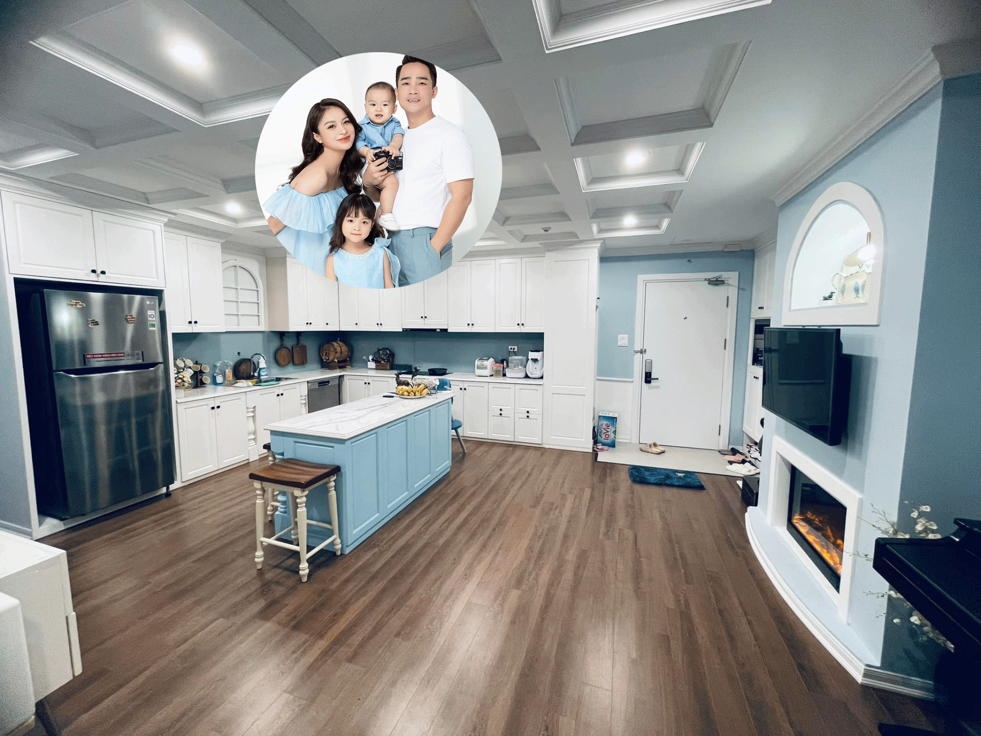 Nhà của Phó Thiên Lôi Đỗ Duy Nam: 1 nhà vườn 1000m² ở Tam Đảo, 1 căn hộ cao cấp view thành phố