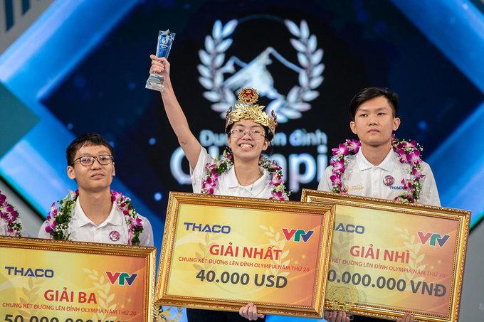 Lần thứ 4 có nhà vô địch nữ của Đường lên đỉnh Olympia