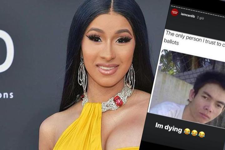 Giữa căng thẳng bầu cử, Cardi B muốn "thánh đếm" Việt So Y Tiet kiểm phiếu