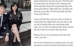 Lá thư tình nghi của Hải Tú lộ 1 ứng dụng "thương em" mới của các ông chồng