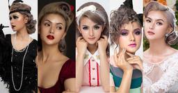 Nữ giảng viên xinh đẹp tái hiện xu hướng trang điểm 100 năm qua