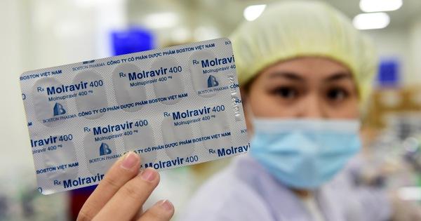 Giá bán thuốc Molnupiravir nội tại Việt Nam