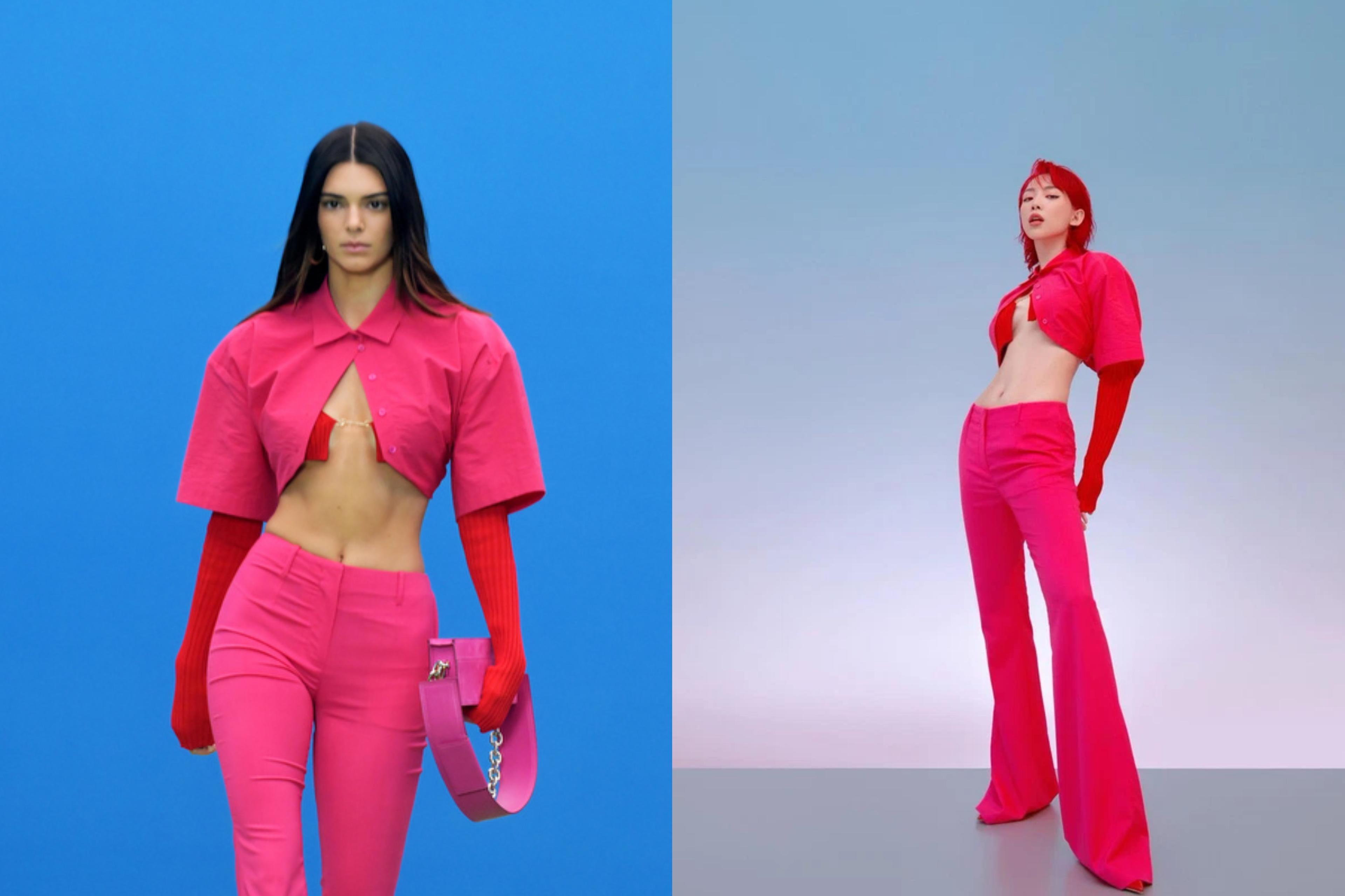 Tóc Tiên "đọ dáng" Kendall Jenner khi diện set Jacquemus: Ai nổi bật hơn?