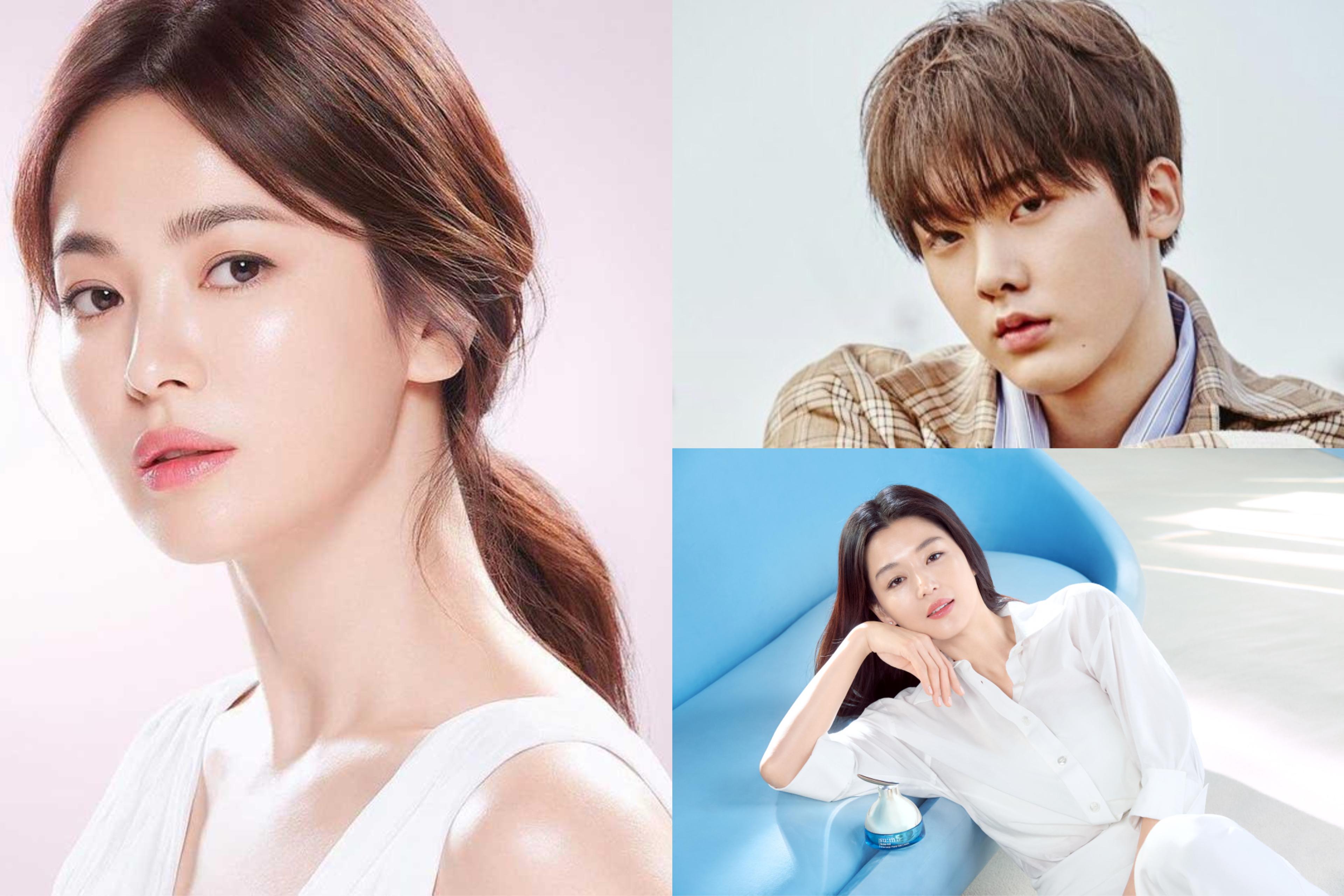 Sao Hàn làm đẹp kiểu "dị": Người dùng dung dịch kính áp tròng rửa mặt, người tán kem nền bằng dao