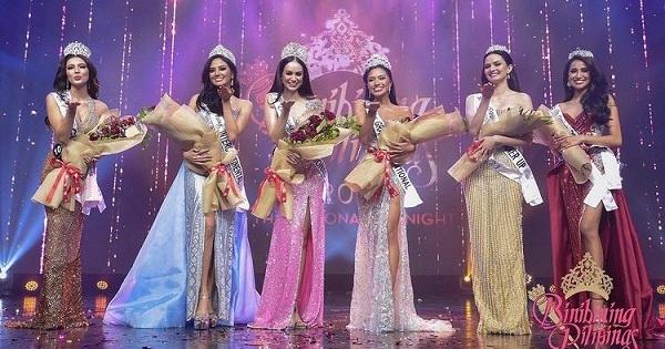 Hoa hậu Philippines 2021 trao vương miện cho 4 Hoa hậu cùng lúc