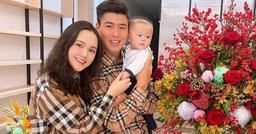 Vợ chồng Quỳnh Anh - Duy Mạnh đồng loạt đăng ảnh nhân ngày đặc biệt