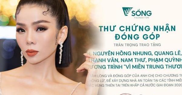 Sáng tỏ chuyện Lệ Quyên từ thiện miền Trung nhưng lại chuyển thiếu 49 triệu