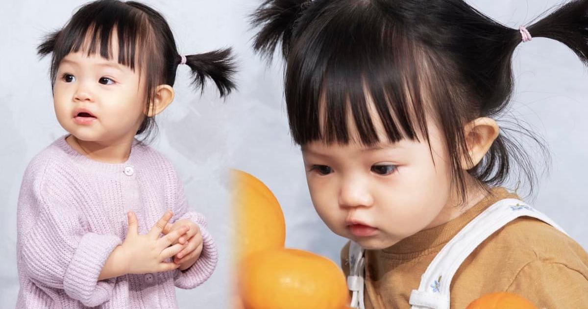 Đàm Thu Trang xả 1001 ảnh Suchin: Có bao nhiêu nét đẹp của bố mẹ lấy cả