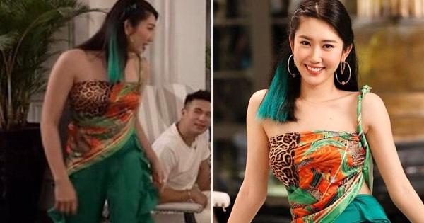 Thúy Ngân qua ống kính lia nhanh: Bắp tay to, vòng 2 kém thon gọn