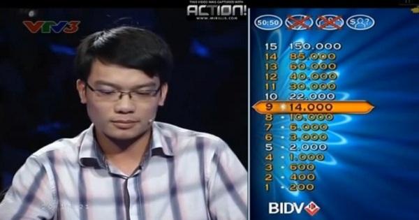 Chàng trai đi vào lịch sử Ai là triệu phú với phát ngôn: Lúc cần quyết định, không tin vào phụ nữ