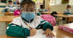 Khu vực đầu tiên ở Hà Nội cho học sinh khối 1, 2 trở lại trường học trực tiếp