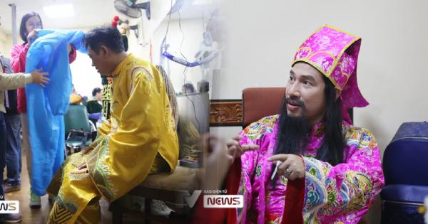 Táo quân 2022: "Táo kinh tế" lạ lẫm với chòm râu dài, Ngọc Hoàng mặc đồ bảo hộ kín mít