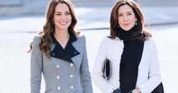 Hai nàng dâu của hoàng gia châu Âu - Công nương Kate và Vương phi Đan Mạch - lần đầu đọ sắc