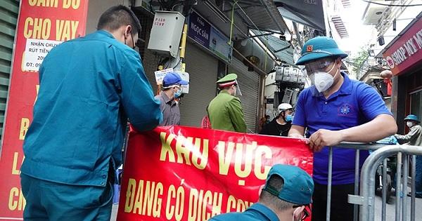 Hà Nội: Nhiều phường trung tâm bất ngờ chuyển màu cam khi mỗi ngày có gần 10 ngàn ca nhiễm mới
