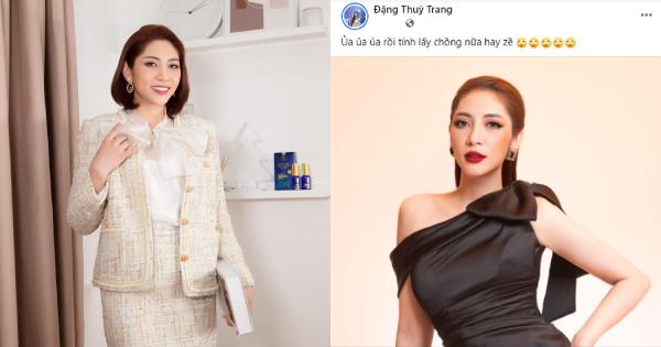 Hoa hậu Thu Thảo ngày càng nhuận sắc sau ly hôn, chị gái gạ lấy chồng nữa