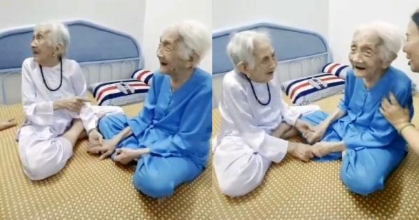 Sợ em gái 99 tuổi ế chồng, cụ bà 101 tuổi tích cực làm mối