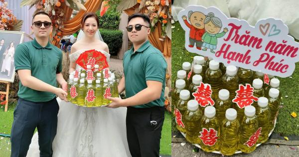 Cô dâu Bắc Giang được hội bạn thân tặng 10 lít xăng trong ngày cưới, cách xử lý rất thông minh