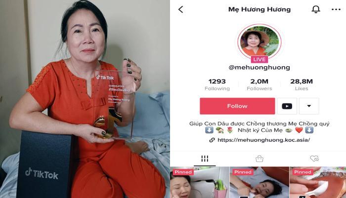 Mẹ Hương Hương - TikToker vào vai mẹ chồng dạy dỗ nàng dâu hot rần rần trên mạng xã hội là ai?