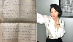 Hiền Hồ tiếp tục viết tâm thư kín 2 mặt giấy gửi fan hậu xin lỗi trên báo chí và trang cá nhân