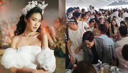 Bắt gặp Đoàn Văn Hậu và Doãn Hải My ngồi sát sạt, tình tứ giữa chốn đông người như chỉ có đôi ta