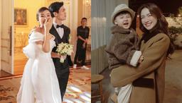 Hòa Minzy và bà xã Công Phượng lần đầu tiên chạm mặt tại đám cưới Hà Đức Chinh