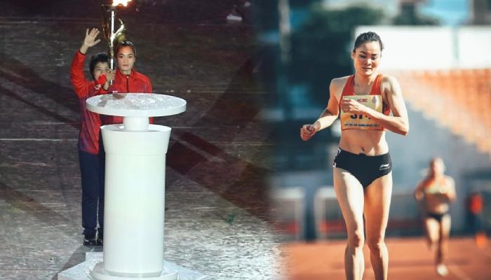VĐV Quách Thị Lan, người vinh dự thắp đuốc SEA Games 31 là ai?