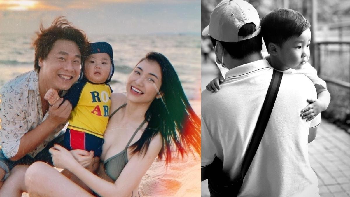 Sau hai tháng chia tay, chồng Hòa Minzy đăng ảnh bế chặt bé Bo vào lòng