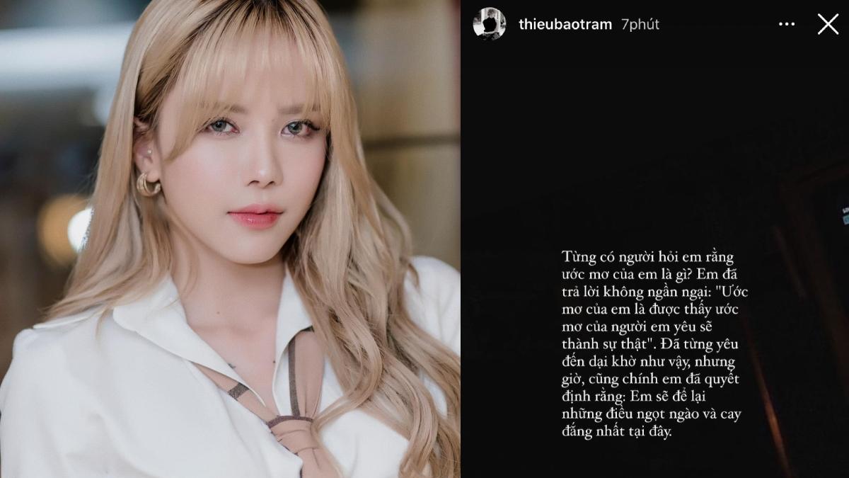 Thiều Bảo Trâm thừa nhận yêu dại khờ, ước mơ duy nhất là mong mơ ước của người yêu thành sự thật