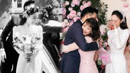 Cận cảnh đám hỏi của Minh Hằng: Chàng rể U50 ôm lấy mẹ vợ đầy tình cảm