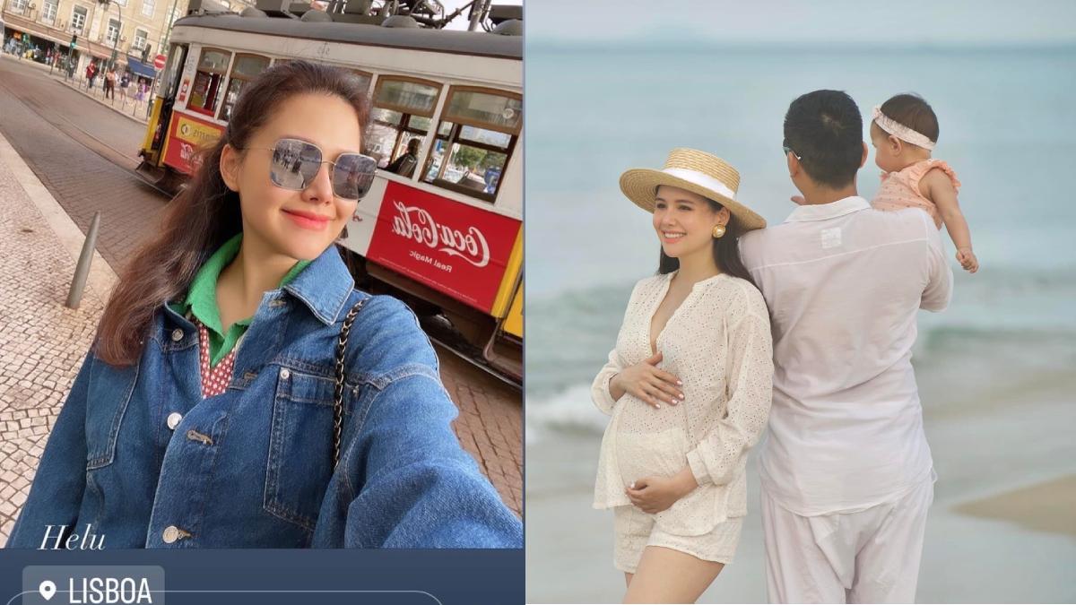 Phanh Lee cùng chồng đại gia vi vu trời Tây trước ngày lên chức mẹ lần 2