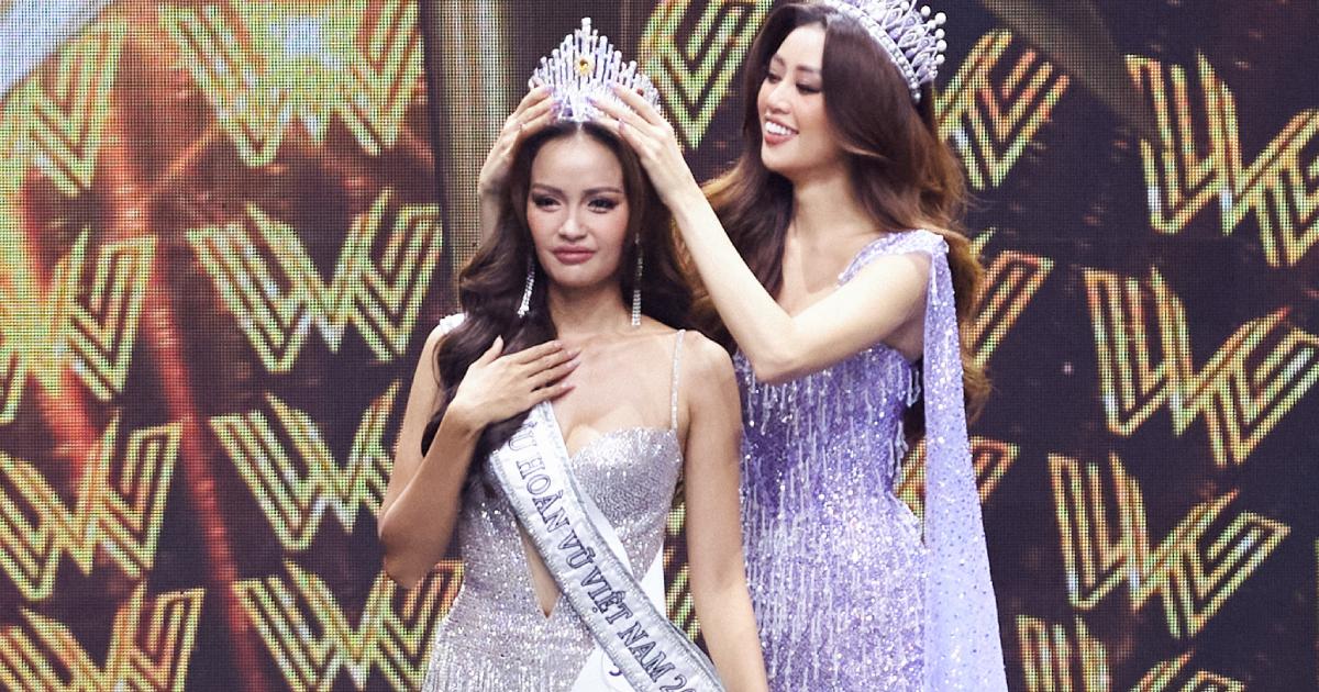 Ngọc Châu đăng quang Hoa hậu Hoàn vũ Việt Nam 2022