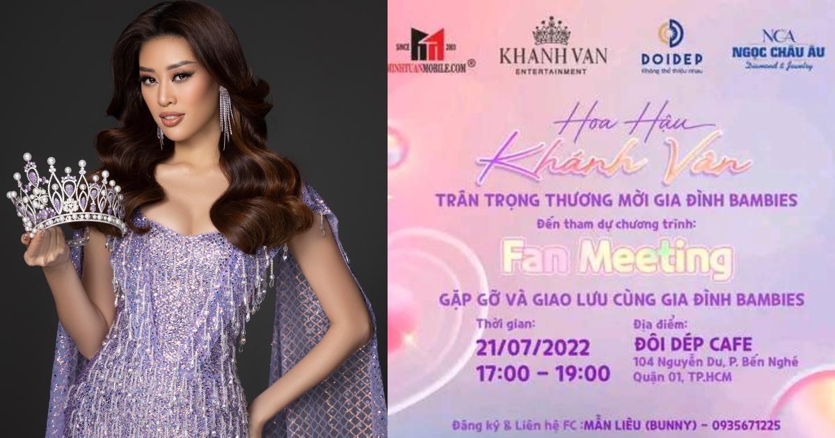 Hoa hậu Khánh Vân lập công ty riêng sau hơn 2 tuần rời Uni Corp?