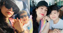 Nhật Kim Anh đeo nhẫn lạ trên ngón tay áp út khi đi du lịch cùng chồng cũ