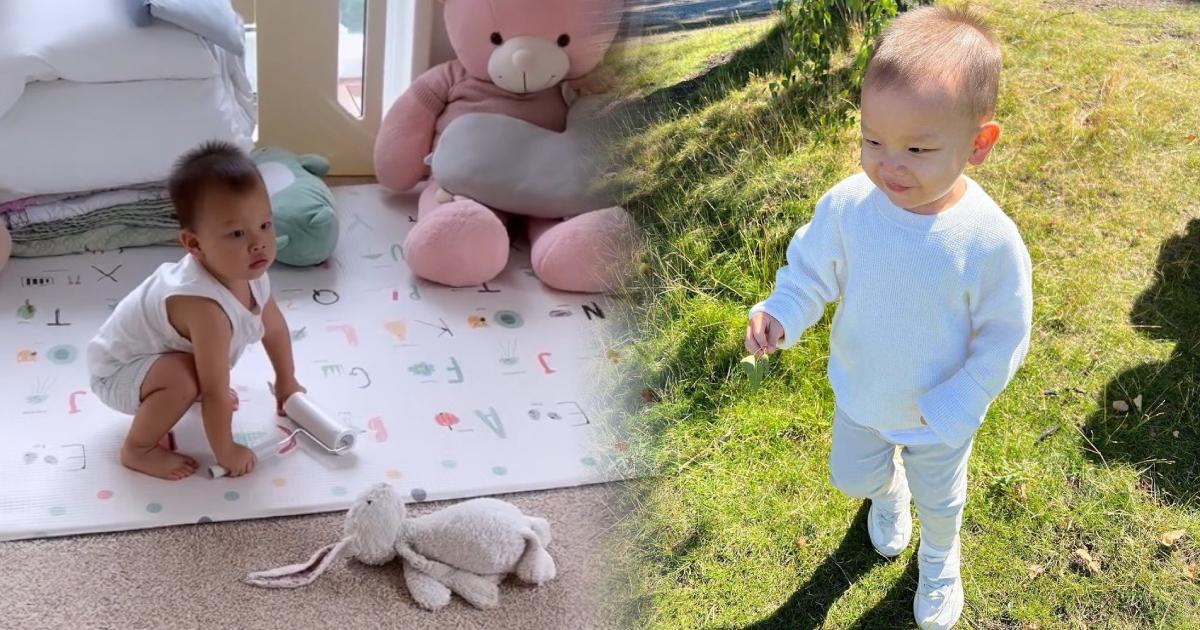 Có mẹ là nữ hoàng giải trí, Leon nhà Hà Hồ gần 2 tuổi đã phải làm điều này