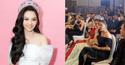 Hoa hậu Mai Phương nhận điểm 10 tinh tế với hành động tôn trọng đàn chị Hà Kiều Anh