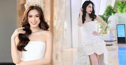 Chiếc váy khiến ca sĩ Thủy Tiên phải "chào thua" trước Hoa hậu Đỗ Thị Hà