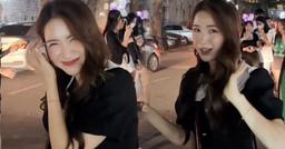 Hòa Minzy gây sốt với khoảnh khắc xuống phố chơi Trung thu, xinh nhưng siêu lầy